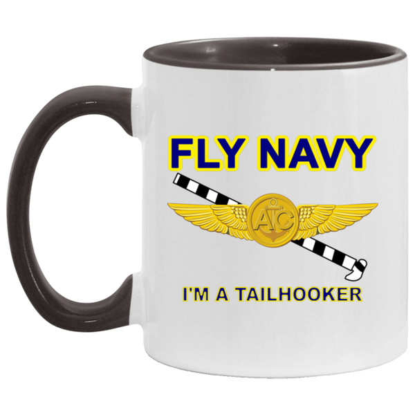 Fly Navy Tailhooker 2 Accent Mug - 11oz