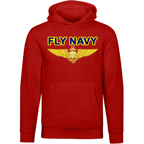 Fly Navy Aviator Lane Seven Unisex Premium Hoodie