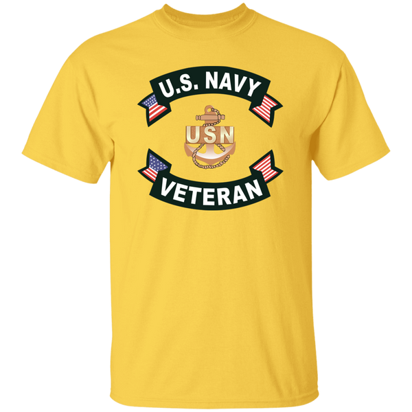 Navy Vet 1 Custom Ultra Cotton T-Shirt