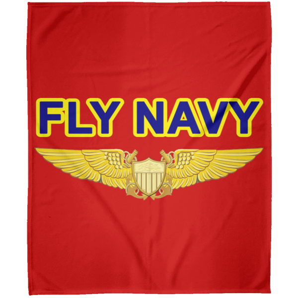 Fly Navy NFO Blanket - Arctic Fleece 50x60