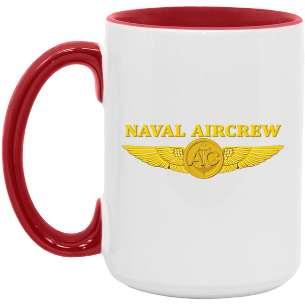 Aircrew 3 Accent Mug - 15oz