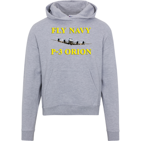 Fly Navy P-3 3 Champion Ladies' Powerblend Hoodie