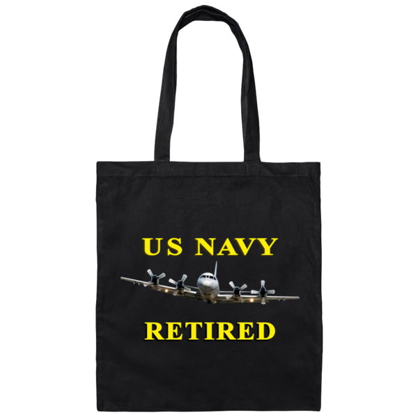 Navy Retired 1 Canvas Tote Bag