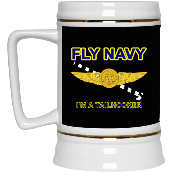 Fly Navy Tailhooker 2 Beer Stein - 22oz