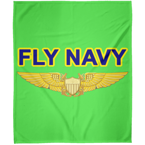 Fly Navy NFO Blanket - Arctic Fleece 50x60