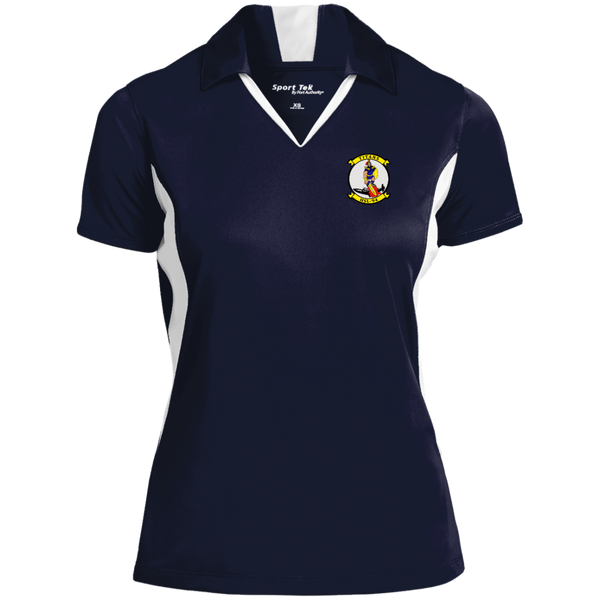 HSL 94 3 Ladies' Colorblock Performance Polo