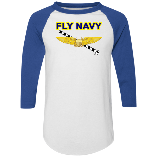 Fly Navy Tailhook 3 Colorblock Raglan Jersey