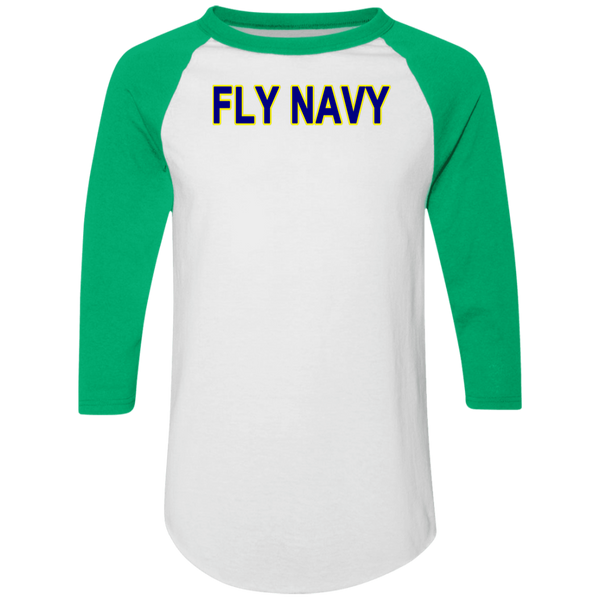 Fly Navy 2 Colorblock Raglan Jersey