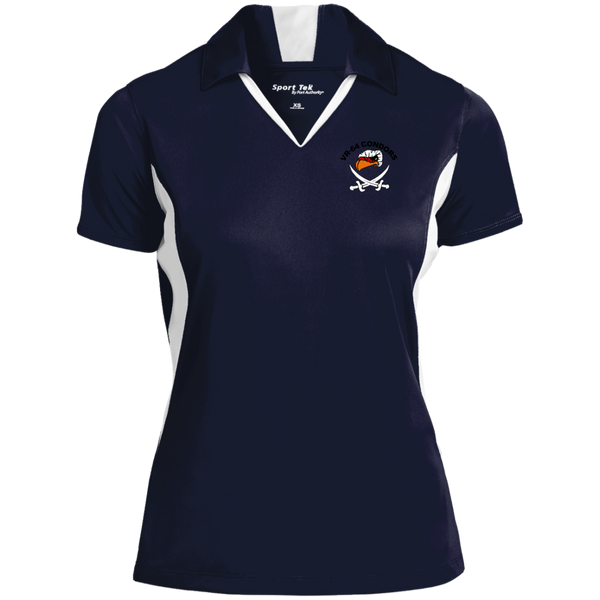 VR 64 2 Ladies' Colorblock Performance Polo