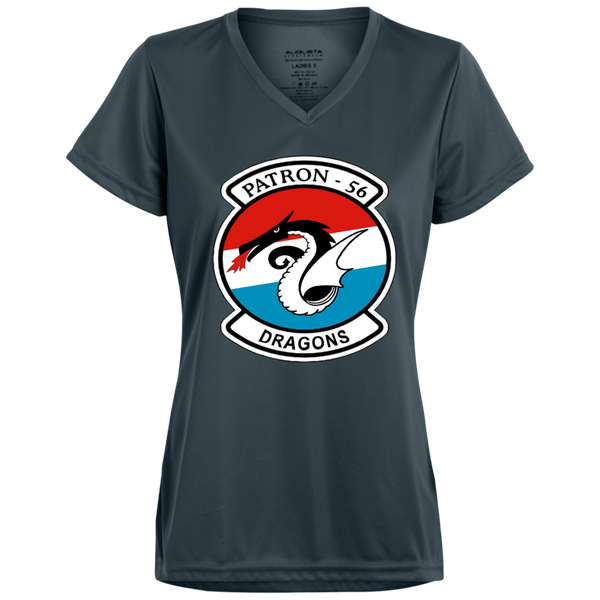 VP 56 2 Ladies’ Moisture-Wicking V-Neck Tee