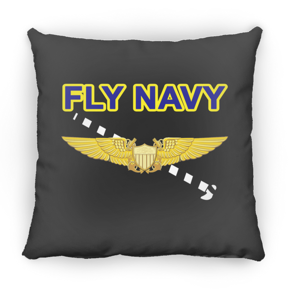 Fly Navy Tailhook 3 Pillow - Small Square