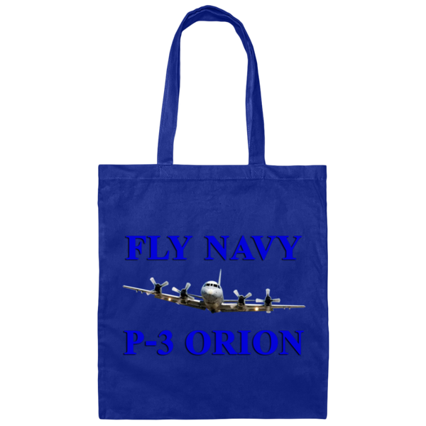 Fly Navy P-3 1 Canvas Tote Bag