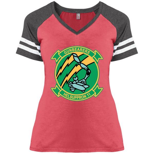 HC 11 2 Ladies' Game V-Neck T-Shirt