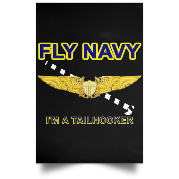 Fly Navy Tailhooker 3 Poster - Portrait