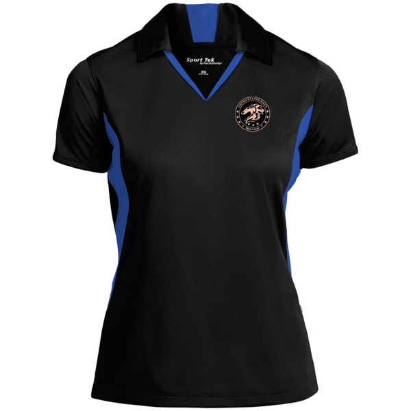 Mustang 2A LDO Ladies' Colorblock Performance Polo