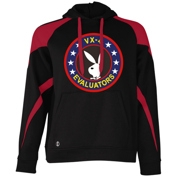 VX 04 1 Athletic Colorblock Fleece Hoodie