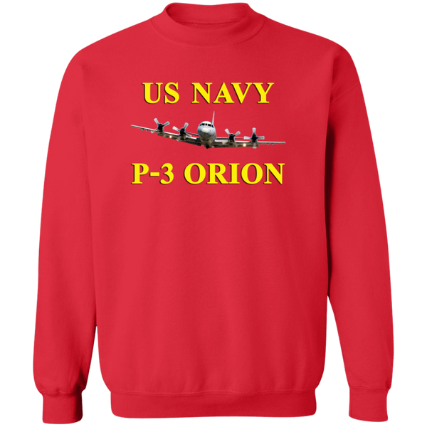 US Navy P-3 3 Crewneck Pullover Sweatshirt