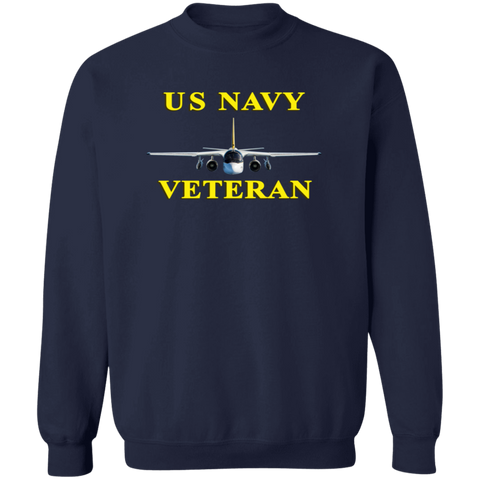 Navy Vet 3 Crewneck Pullover Sweatshirt