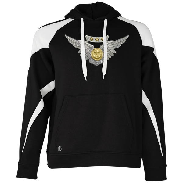 Combat Air 1 Athletic Colorblock Fleece Hoodie