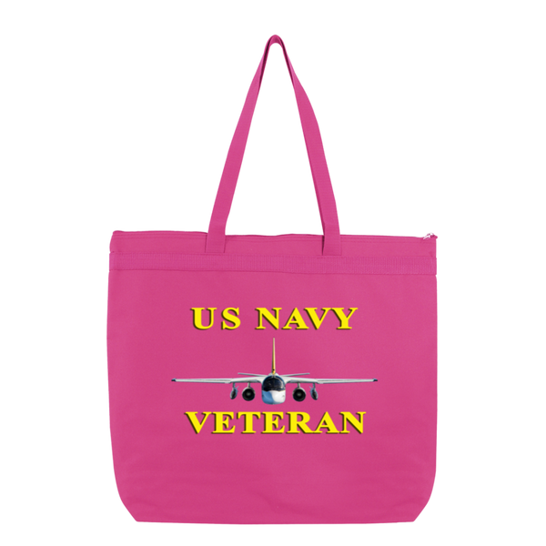 Navy Vet 3 Melody Large Tote