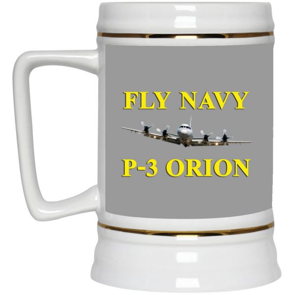 Fly Navy P-3 3 Beer Stein - 22oz