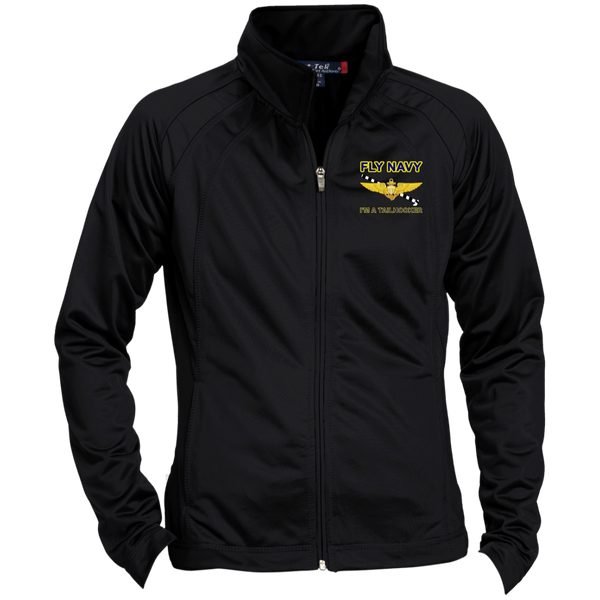 Fly Navy Tailhooker 1 Ladies' Raglan Sleeve Warmup Jacket