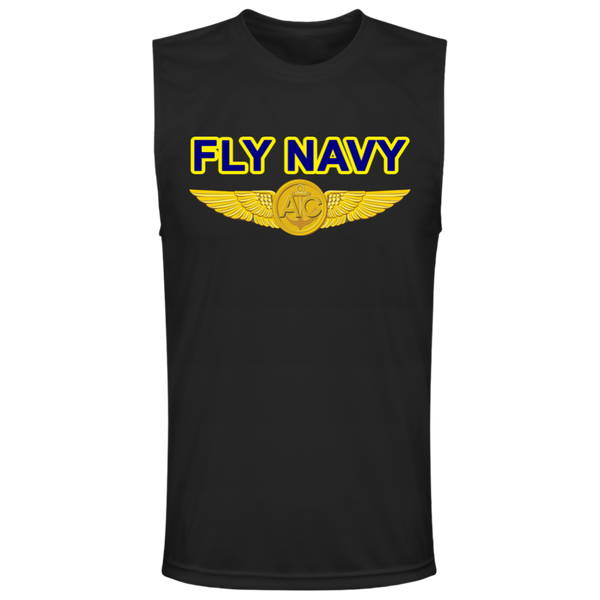 Fly Navy Aircrew Team 365 Muscle T-Shirt