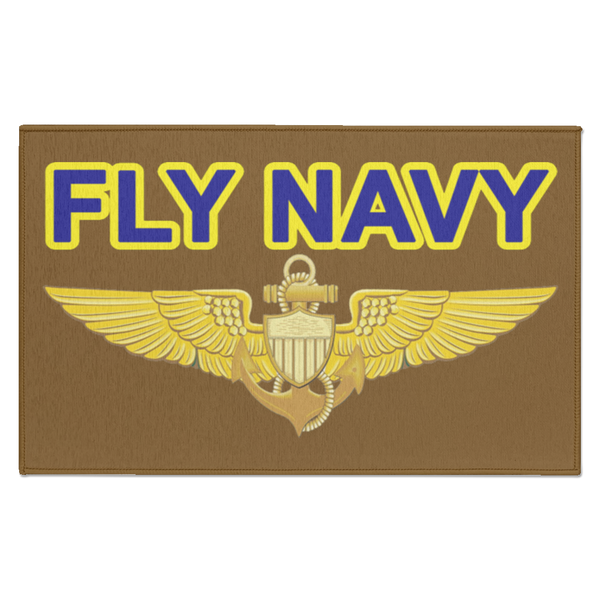 Fly Navy Aviator Indoor Doormat