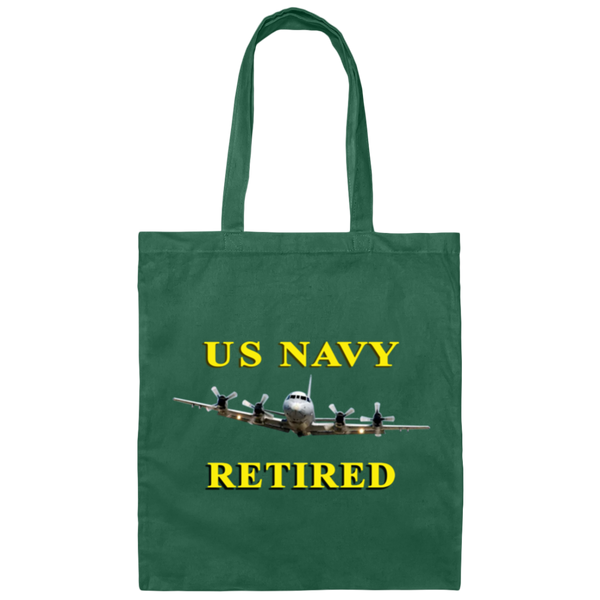 Navy Retired 1 Canvas Tote Bag