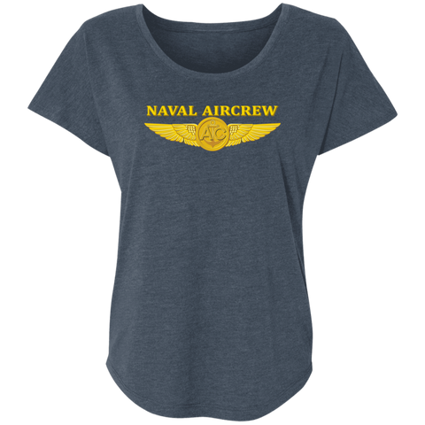 Aircrew 3 Ladies' Triblend Dolman Sleeve