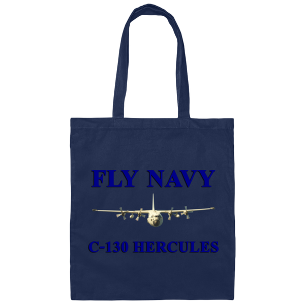 Fly Navy C-130 1 Canvas Tote Bag