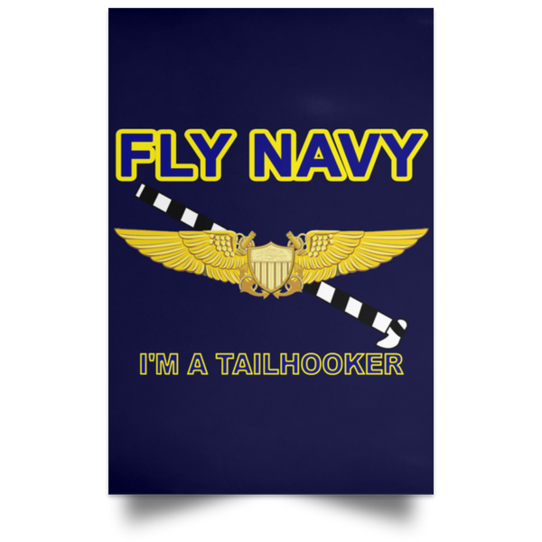 Fly Navy Tailhooker 3 Poster - Portrait