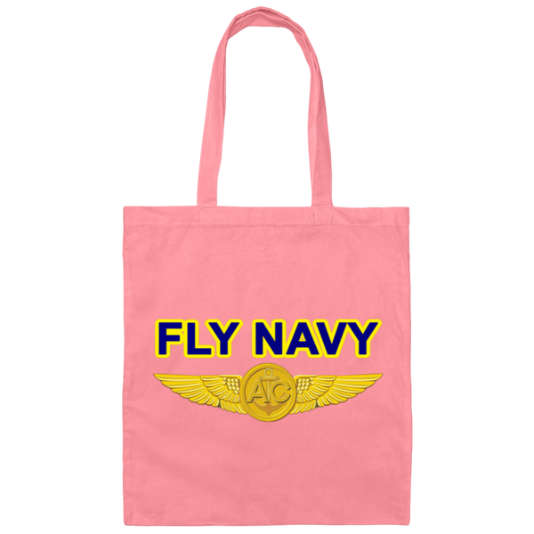 Fly Navy Aircrew Canvas Tote Bag