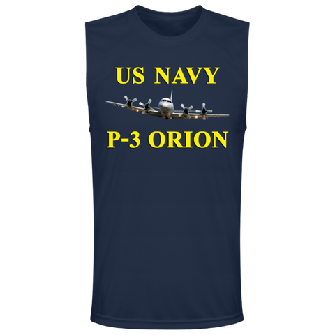 US Navy P-3 3 Team 365 Muscle T-Shirt