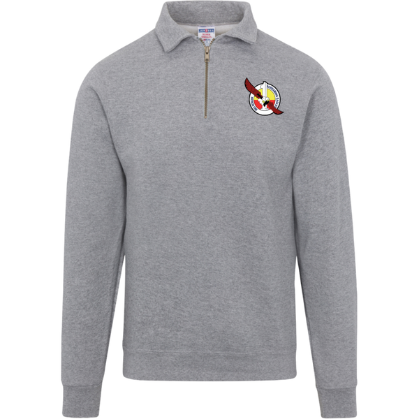 VP 01 1 Jerzees Fleece Quarter Zip Pullover