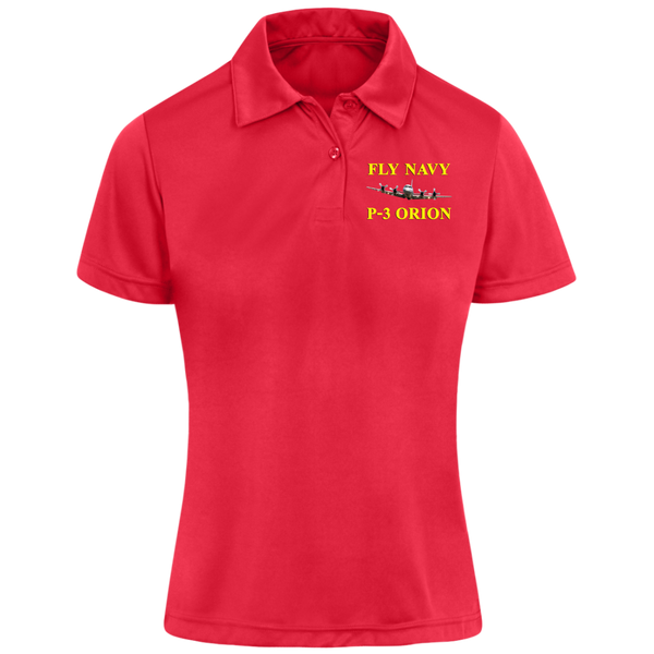 Fly Navy P-3 3 Team 365 Ladies' Zone Polo