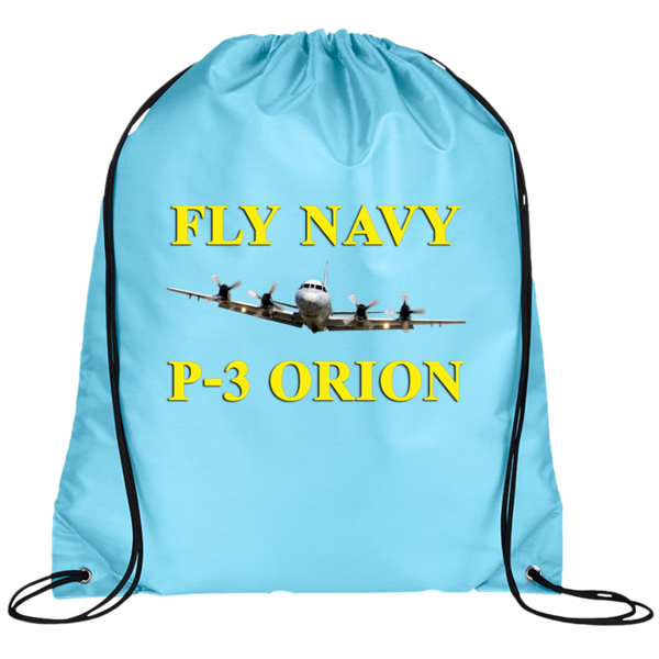 Fly Navy P-3 3 Drawstring Cinch Backpack