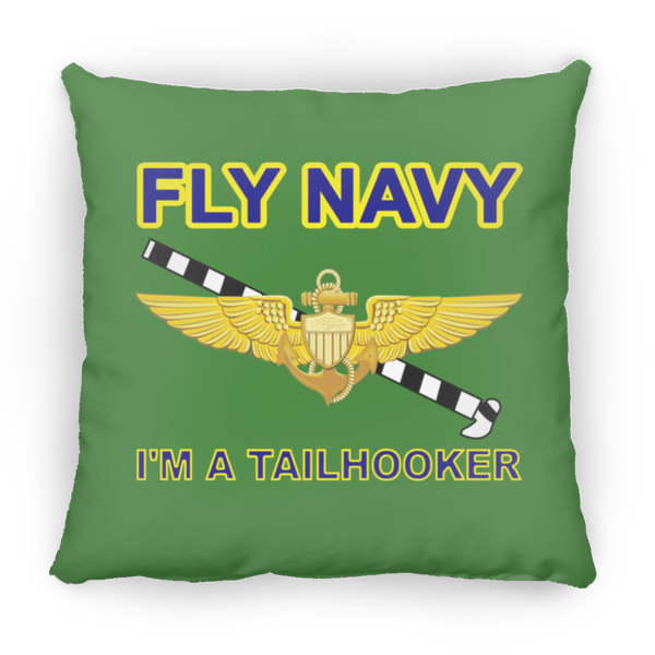 Fly Navy Tailhooker 1 Pillow - Medium Square