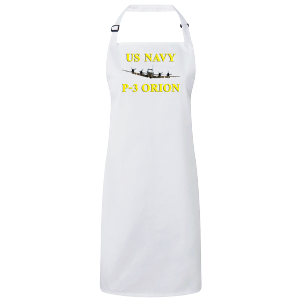 US Navy P-3 3 Unisex Bib Apron