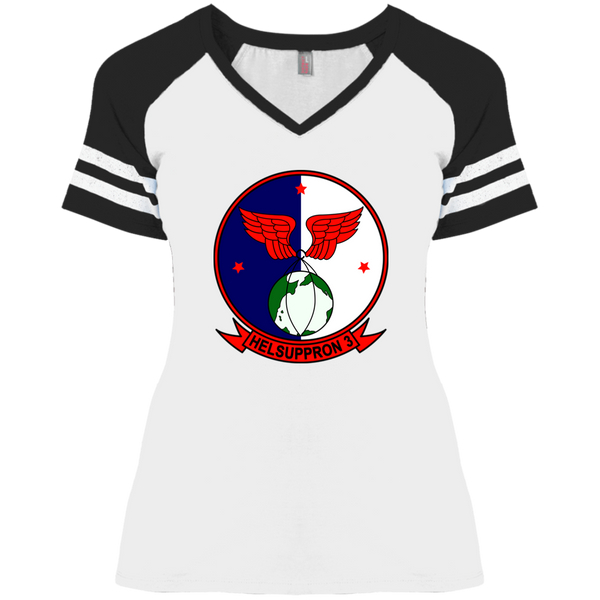 HC 03 2 Ladies' Game V-Neck T-Shirt