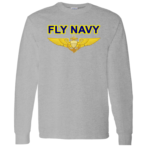 P-3C 2 Fly Aviator LS Cotton T-Shirt