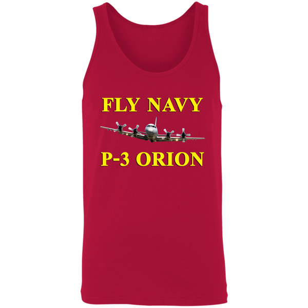 Fly Navy P-3 3 Unisex Tank