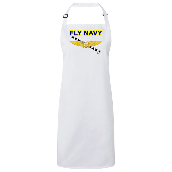 Fly Navy Tailhook 3 Unisex Bib Apron