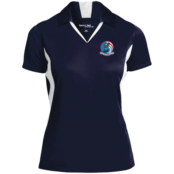 VR 24 4 Ladies' Colorblock Performance Polo