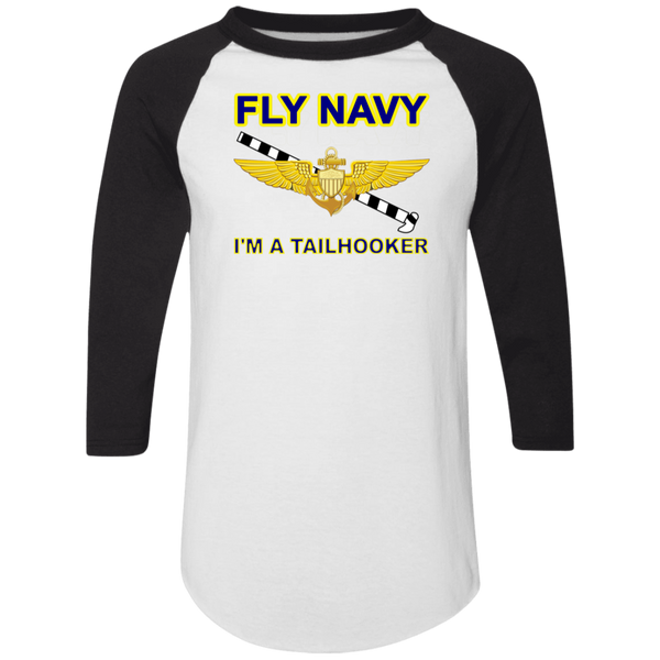 Fly Navy Tailhooker 1 Colorblock Raglan Jersey