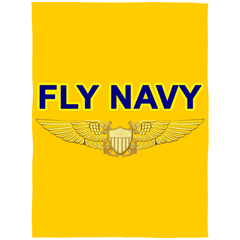 Fly Navy NFO Blanket - Arctic Fleece 60x80