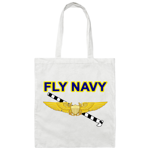 Fly Navy Tailhook 3 Canvas Tote Bag