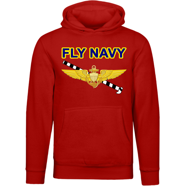 Fly Navy Tailhook 1 Lane Seven Unisex Premium Hoodie