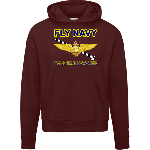 Fly Navy Tailhooker 1 Champion Ladies' Powerblend Hoodie