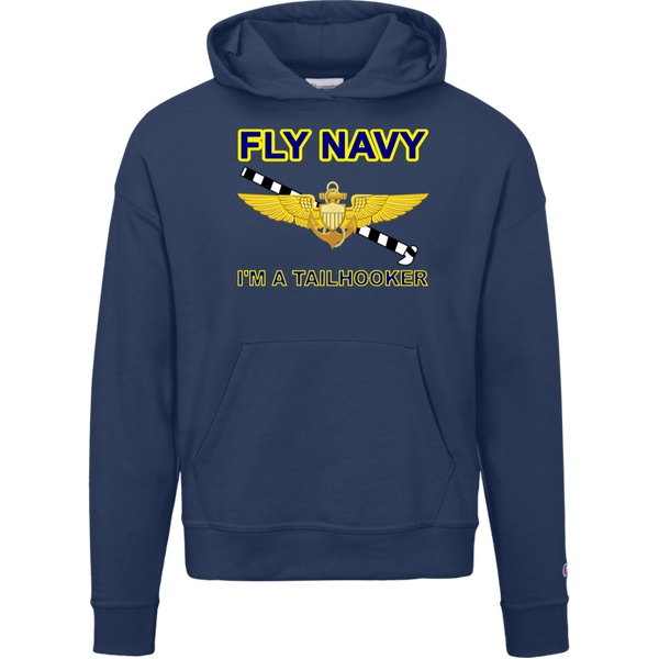 Fly Navy Tailhooker 1 Champion Ladies' Powerblend Hoodie